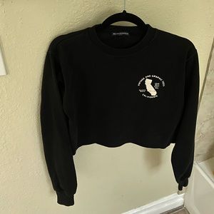 BRANDY MELLVILE BLACK CROP